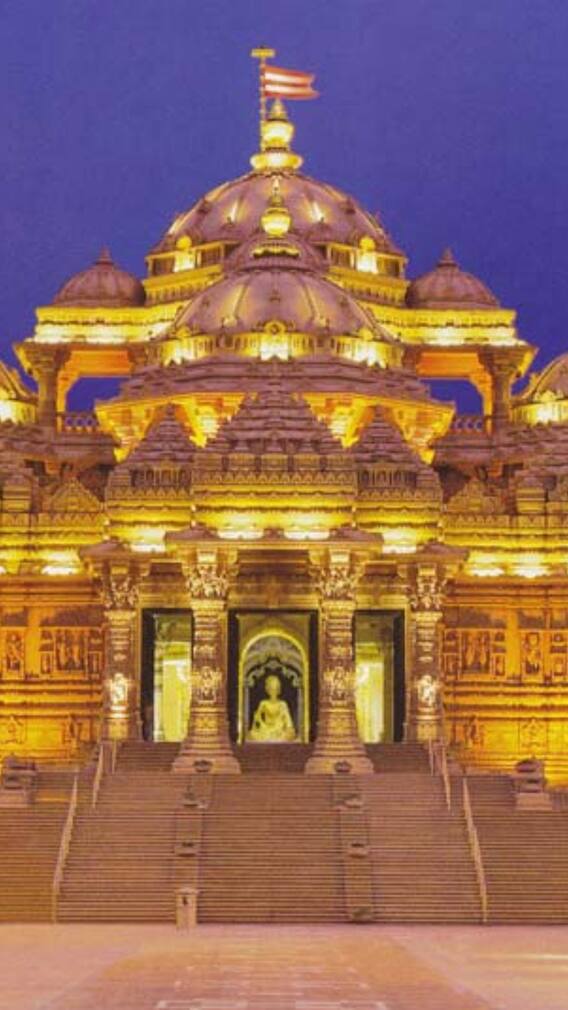 कितने दिनों में हुआ था अक्षरधाम मंदिर का निर्माण?