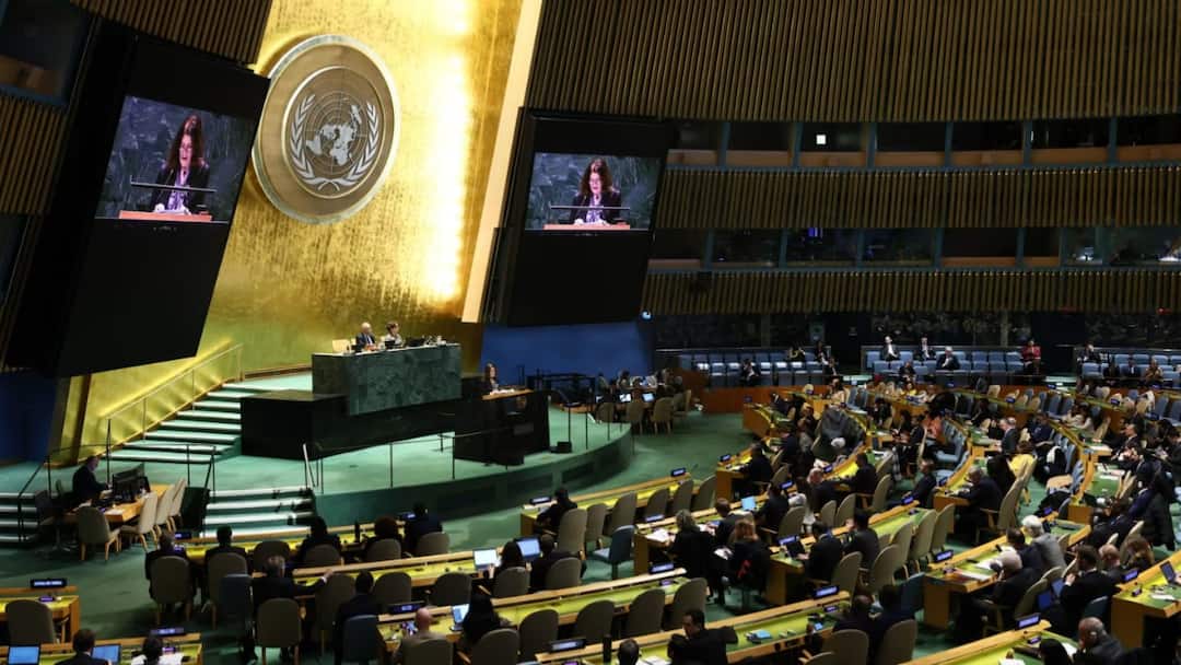 UN Condemns Russia On Invasion Anniversary, Rejects Competing US Resolution US Votes Against UN Resolution Condemning Russia For Ukraine War