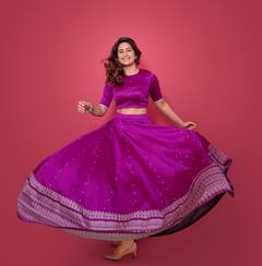 Vaidehi Parshurami: वैदेही परशुरामीच्या घायाळ करणाऱ्या अदा; पाहा इंडो वेस्टर्न साडी लूक!