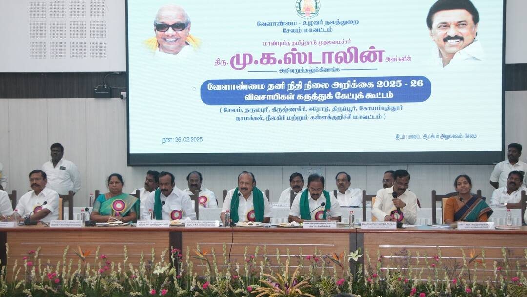 “விவசாயிகள் வாழ்க்கை  4 ஆண்டுக்கு முன்பு போராட்ட களமாக இருந்தது... ஆனால், இப்போது”- அமைச்சர் பன்னீர்செல்வம்
