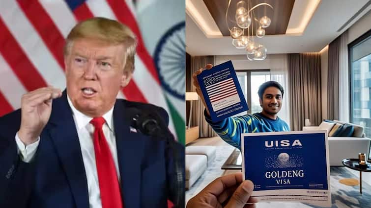 Trump To Offer Gold Card Visa For Investing Abroad Who Will Benefit More Details In Tamil Gold Visa: கோல்டன் விசாவை அறிவித்த டிரம்ப்.! அமெரிக்காவில் வெளிநாட்டவர்கள் குடியுரிமை பெறலாம்..ஆனாலும் ட்விஸ்ட்