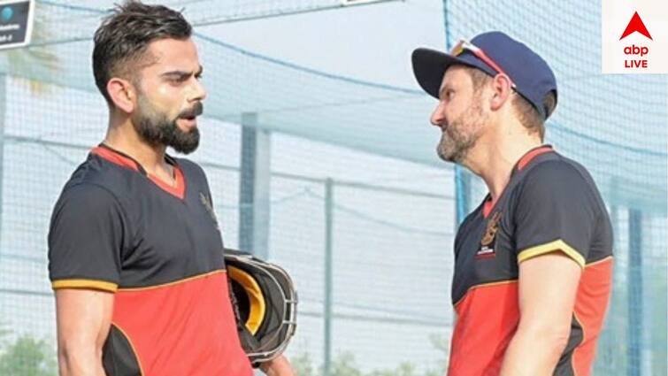 it was a masterclass in controlling the chase mike hesson on virat kohli Virat Kohli: 'রান তাড়া করে ম্য়াচ জেতানো পারফরম্য়ান্সে বিরাট সবাইকে ছাপিয়ে গিয়েছে'