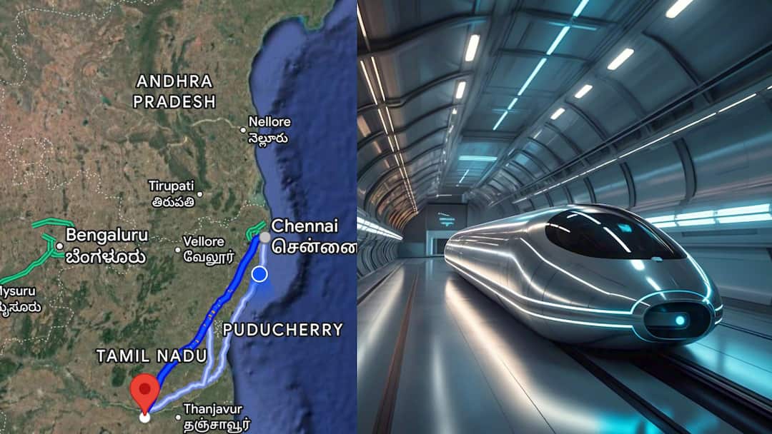 Hyperloop Test Track Chennai: சென்னை To திருச்சி 30 நிமிடம்.. சம்பவம் செய்த சென்னை ஐ.ஐ.டி.. ஹைப்பர்லூப் தயார்..!