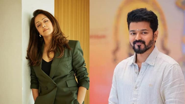 actress Jyotika reply to fans who commented vijay is better than suriya விஜய் பற்றி பெருமை பேசிய ரசிகர்... கலாய்த்துவிட்ட ஜோதிகா..இன்ஸ்டாகிராம் பாருங்க