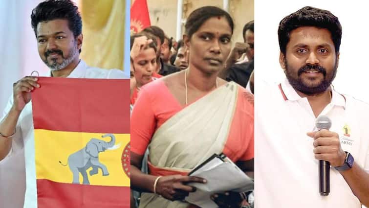 Ex NTK kaliyammal Joined DMK Instead of TVK Vijay party For MP Seat தவெக_வில் சேர போன காளியம்மாள்..குறுக்கே வந்த திமுக ராஜீவ் காந்தி..எம்.பி சீட்டுக்கு ஓகேவானது டீல்.!