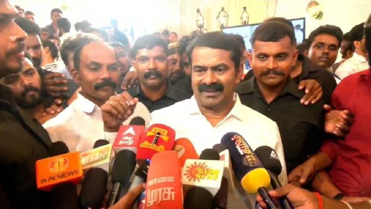 Seeman says Kaliammal is going to join TVK knows well in advance congrats sister tnn Seeman About Kaliammal: காளியம்மாள் தவெகவில் சேர உள்ளது தனக்கு முன்கூட்டியே தெரியும், தங்கைக்கு வாழ்த்துக்கள் - சீமான்
