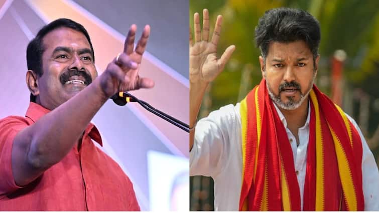 NTK Leader seeman criticise TVK leader actor vijay political speech Seeman: 