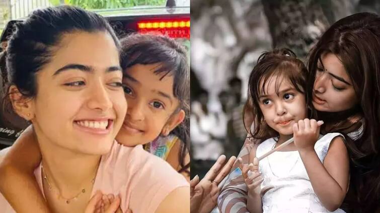 Actress Rashmika mandana and her young sister have 10 year age gap ராஷ்மிகா மந்தனாவுக்கு குட்டி தங்கச்சி இருக்கா...அடேங்கப்பா இத்தனை வருட வித்தியாசமா