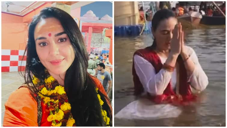 Preity Zinta Visits Maha Kumbh Mela, Calls It Parts 'Magical, Heartwarming & A Bit Sad'