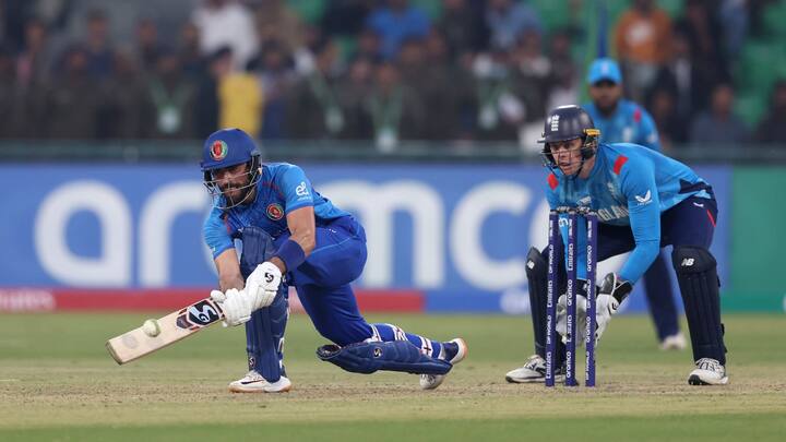 প্রথমে ব্যাট করে আফগানিস্তান তুলেছিল ৩২৫/৭। জবাবে ইংল্যান্ড ৩১৭ রানে অল আউট হয়ে যায়।