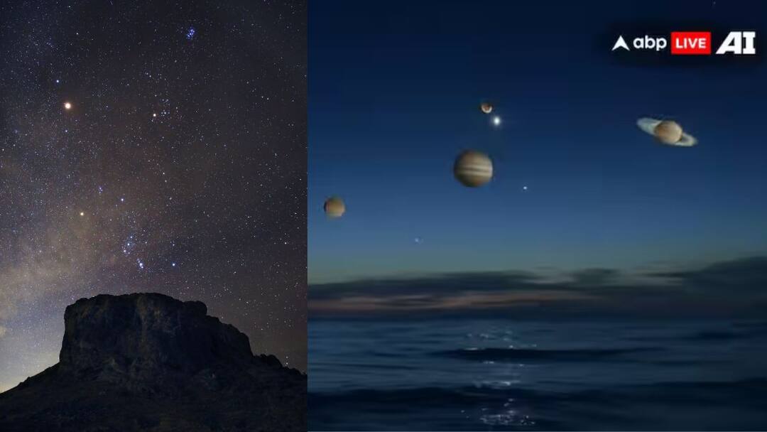 Planet Parade 2025: வானில் அணிவகுக்கும் 7 கோள்கள்; 'ப்ளானெட்டரி பரேட்' காண தயாராவது எப்படி? Planet Parade 2025: Final Chance To Witness Rare Seven Planet Alignment; Here's How To Watch In India Planet Parade 2025: வானில் அணிவகுக்கும் 7 கோள்கள்; 'ப்ளானெட்டரி பரேட்' காண தயாராவது எப்படி?