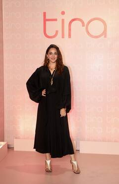 ब्लैक ड्रेस और गोल्डन जूलरी में कियारा आडवाणी का क्लासी लुक, 'बॉलीवुड वाइव्स' का भी इवेंट में रहा जलवा, देखें फोटोज