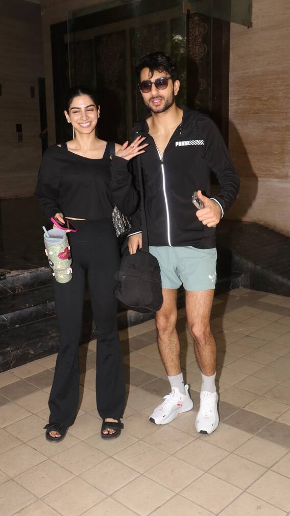 Ibrahim Ali Khan And Khushi Kapoor Hit The Gym Together