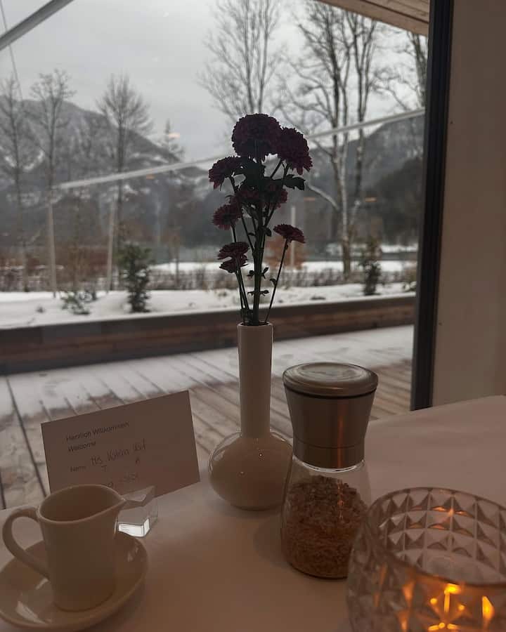 The room prices at Mayrlife Altaussee range from 290 EUR to 2,300 EUR (approximately Rs 2,09,362).