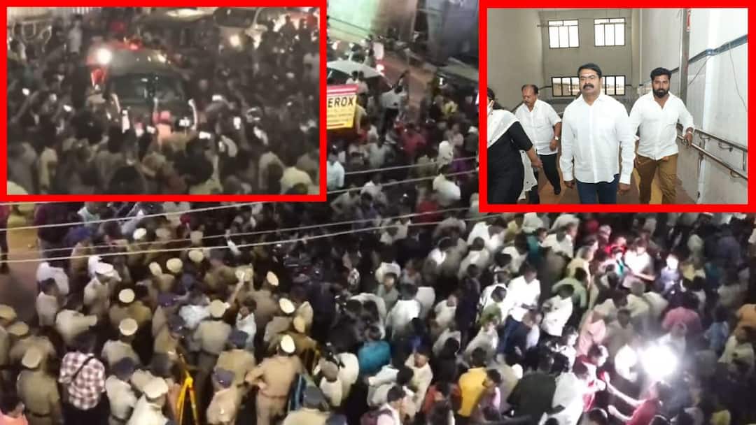 NTK Leader Seeman Appeared Before Valasaravakkam Police Station But Chances Of Being Arrested Are Low By Reports சீமான் கைது செய்ய வாய்ப்பு குறைவுதான்.! ஆனால், இன்று இரவு முழுவதும் விசாரணை மேற்கொள்ளும் காவல்துறை..!