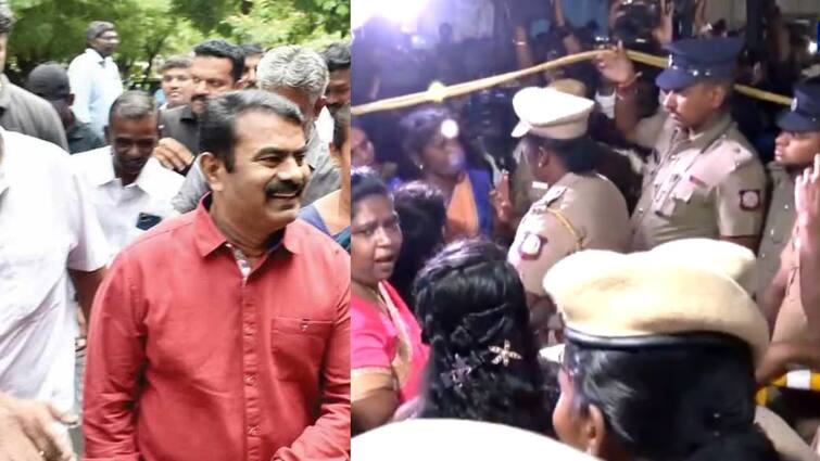 NTK Leader Seeman May Be Arrested Tonight Reports Suggest More Details கைதாகுகிறாரா சீமான்? ஸ்கெட்ச் போட்ட வளசரவாக்கம் போலீஸ்.!