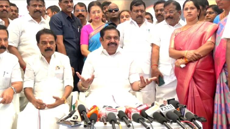 Edappadi Palaniswami says We will present our stand in the all-party meeting tnn EPS: 