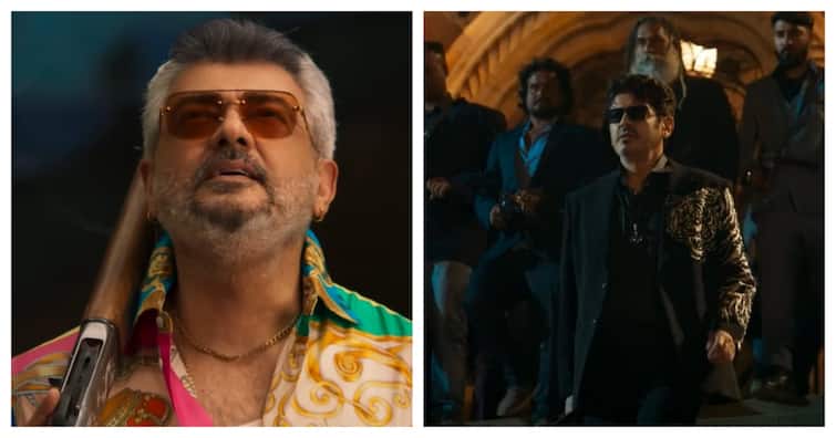 Good Bad Ugly Movie Teaser Highlights and review Good Bad Ugly Teaser Highlights: அமர்க்களம் பட லுக் முதல் லியோ பட காட்சி காப்பி வரை! குட் பேட் அக்லீ டீசரில் இத்தனை விஷயம் இருக்கா?