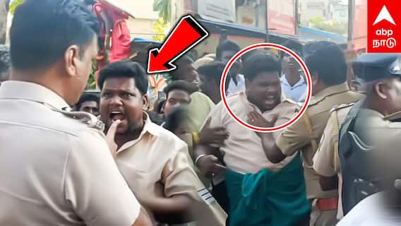 PMK vs VCK Fight: ”அடிதடி , களேபரம்” ராமதாஸ் வீட்டுமுன் நடனம்! விசிக - பாமக மோதல்!