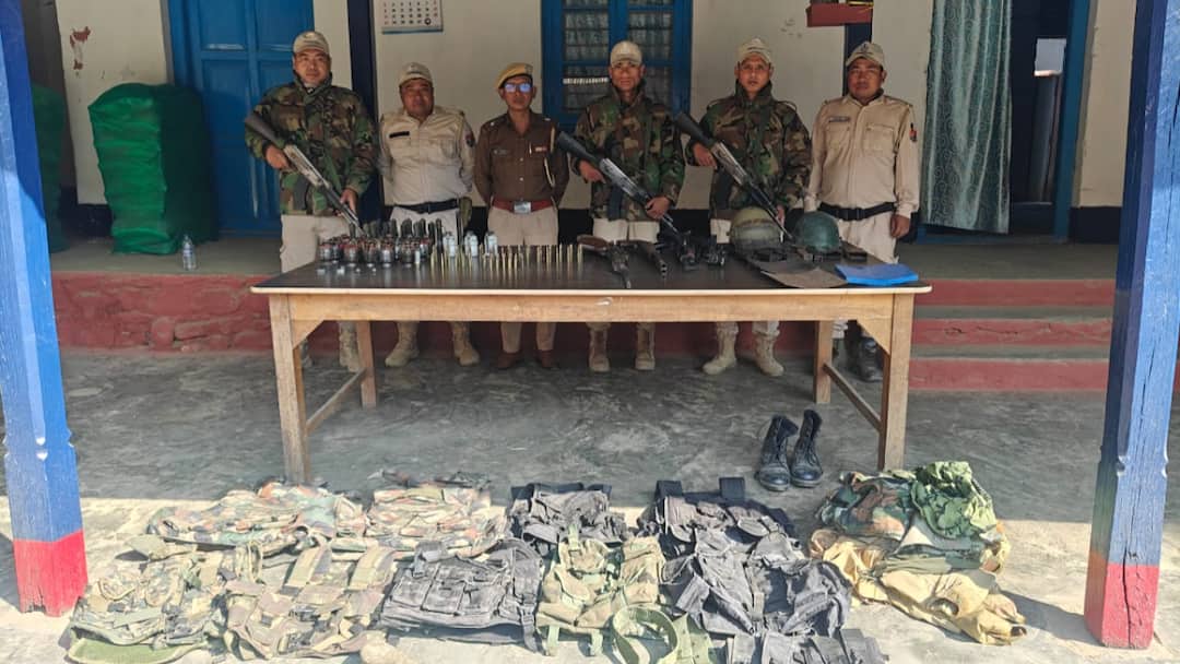 Manipur Public Surrenders Over 100 Weapons Amid Security Crackdown In Four Districts Over 100 Stolen Weapons In Violence-Hit Manipur Find Their Way Back To Armoury Amid Security Crackdown