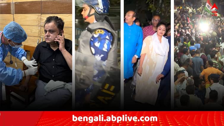 Jadavpur University Chaos Bratya Basu Attacked RAF marched and TMC Arup Roy Saayoni Ghosh protested in road Jadavpur University Chaos: যাদবপুরে নামল RAF, শিক্ষামন্ত্রীর উপর 'হামলা'য় রাস্তায় অরূপ-সায়নীরা, মুখোমুখি TMC-SFI-র মিছিল..