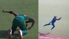 Watch: उल्टा दौड़कर Lungi Ngidi ने पकड़ा चैंपियंस ट्रॉफी का 'कैच ऑफ द टूर्नामेंट'! बल्लेबाज भी हुआ हैरान, वीडियो वायरल