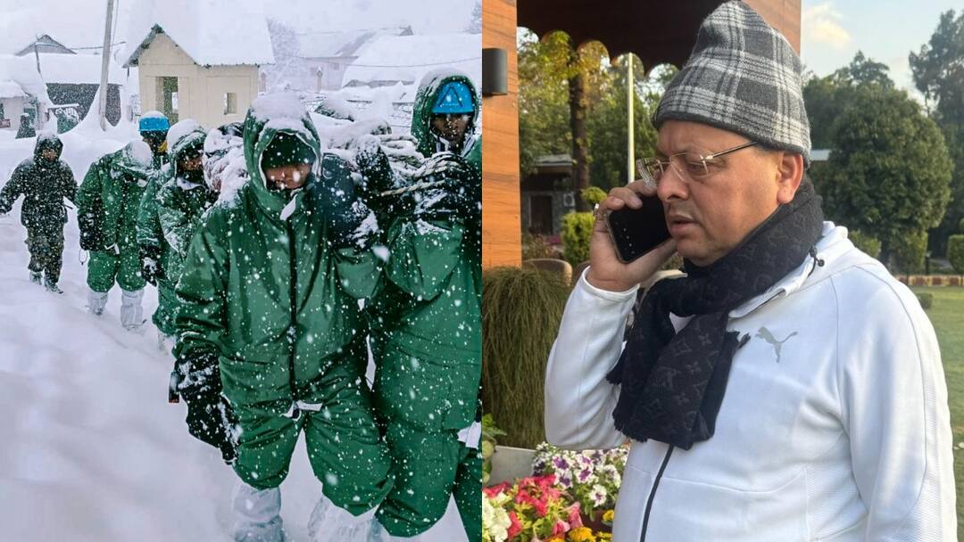 चमोली हिमस्खलन हादसे में 48 मजदूर बचाए गए, 7 की तलाश जारी, पीएम मोदी ने की सीएम धामी से बात Uttarakhand Chamoli Glacier Burst 48 workers rescued PM Modi spoke to CM Dhami ann चमोली हिमस्खलन हादसे में 48 मजदूर बचाए गए, 7 की तलाश जारी, पीएम मोदी ने की सीएम धामी से बात