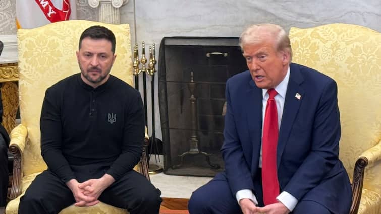 Biden War US President Donald Trump Remarks After Zelenskyy Urges Him To Visit Ukraine ‘Biden’s War, Not Mine’: Donald Trump Remarks After Zelenskyy Urges Him To Visit Ukraine