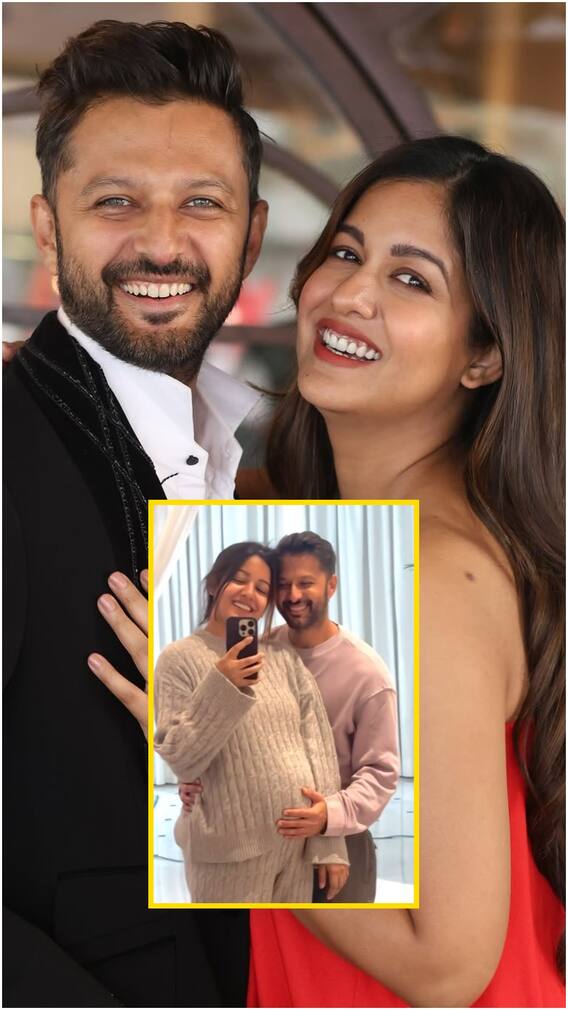 इशिता दत्ता ने फ्लॉन्ट किया बेबी बंप तो वत्सल ने किया किस