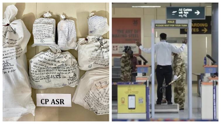 Punjab Passenger Caught With Drugs Over Rs 8 Crore At Amritsar Airport Arrested 