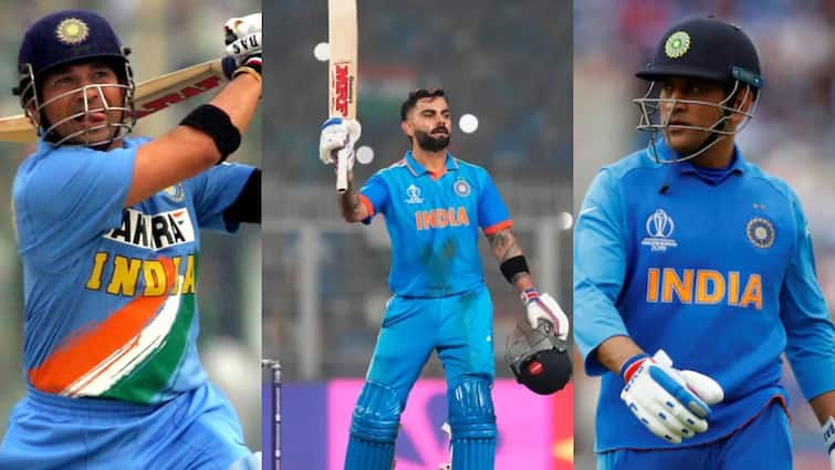 virat kohli 300th odi match comparision how sachin tendulkar and ms dhoni fared in 300 odi matches सचिन तेंदुलकर और एमएस धोनी से बहुत आगे निकल गए हैं Virat Kohli, 300 वनडे मैचों के बाद जानिए कौन सबसे बेहतर