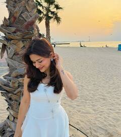 Avneet Kaur PHOTO: અવનીત કૌરે વ્હાઈટ ઓફ શોલ્ડર ડ્રેસમાં ફ્લોન્ટ કર્યા ટોન્ડ લેગ્સ