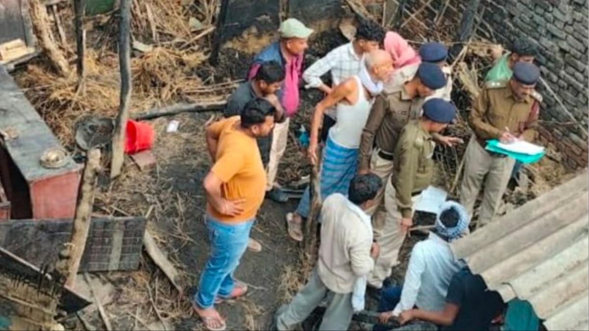 मधुबनी में सिलेंडर में गैस रिसाव से लगी आग, परिवार के 5 लोग झुलसे, 6 माह के बच्चे की मौत