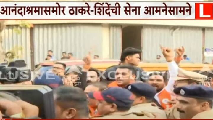 यावेळी पोलिसांचा बंदोबस्त असल्यामुळे दोन्ही गटांतील राडा टळला असल्याचे बोलले जात आहे.