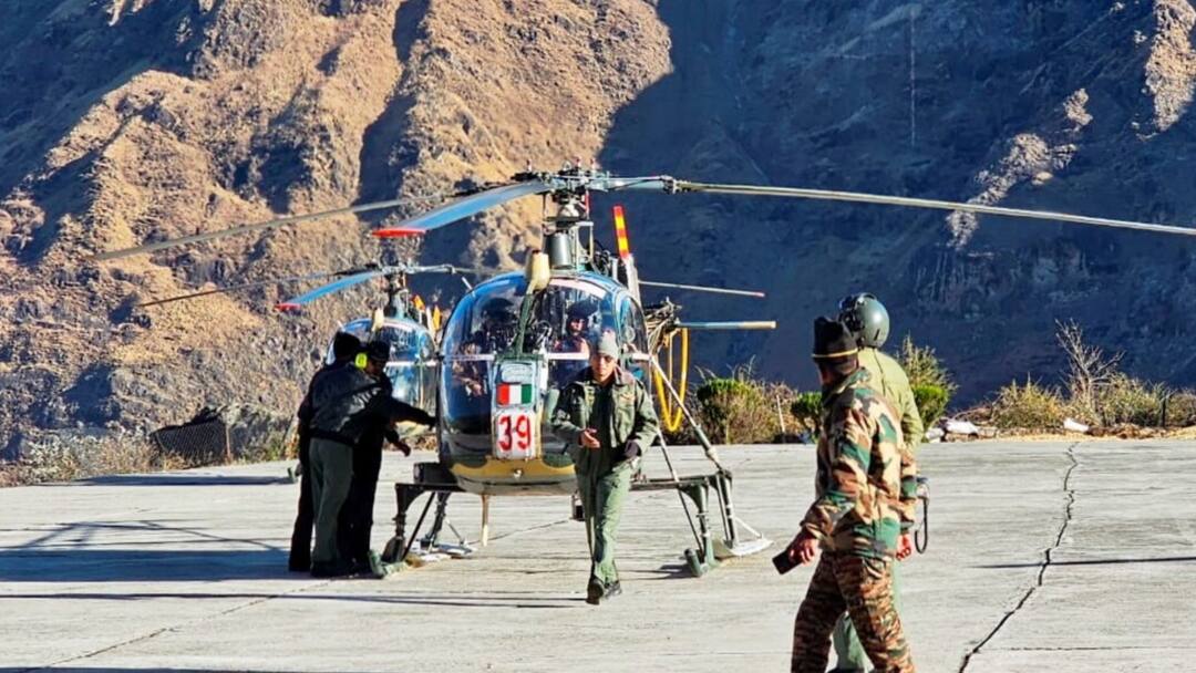 Advanced Drones Airlifted To Uttarakhand Avalanche Site, CM Dhami Takes Stock Of Rescue Ops— Updates Drone Tech Airlifted To Uttarakhand Avalanche Site To Locate 4 Missing Injured Taken To Joshimath cm dhami Advanced Drones Airlifted To Uttarakhand Avalanche Site, CM Dhami Takes Stock Of Rescue Ops— Updates