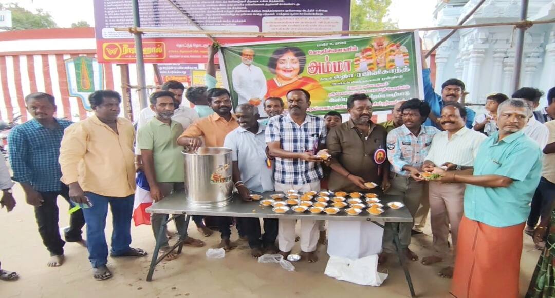 ரஜினி மனைவி பிறந்த நாள்... தல்லாகுளம் பெருமாள் கோயிலில் சிறப்பு பூஜை