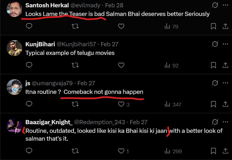 Salman Khan की Sikandar होगी बड़ी Flop, भाई को रिटायरमेंट ले लेना चाहिए...', ऐसे पोस्ट देखते ही भड़क उठे फैंस
