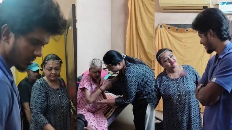 KPY bala help to Veteran Actress bindu ghosh in tamil mma KPY Bala: சாப்பாட்டுக்கே கஷ்டப்பட்ட நடிகை பிந்து கோஷ்  - கண்டுகொள்ள நடிகர்கள் மத்தியில்  ஒடோடி வந்து உதவிய KPY பாலா!