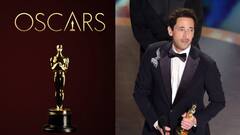 Best actor : The Brutalist படத்திற்காக  சிறந்த நடிகருக்கான ஆஸ்கர் விருதை வென்றார் Adrien Brody