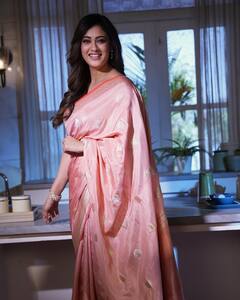 shweta tiwari : अभिनेत्री श्वेता तिवारीच्या देसी लूक; पिवळ्या साडीत दिसतेय खास!