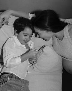 Amy Jackson Shows Off Baby Bump In Maternity Shoot With Ed Westwick And Son Andreas, See Pics