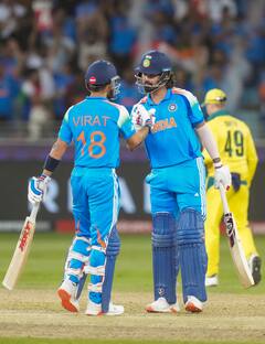 Champions Trophy Final 2025 In Dubai : इकडं केएल राहुलचा विजयी षटकार, तिकडं पाकिस्तानला झटका; आता फायनल होणार दुबईत