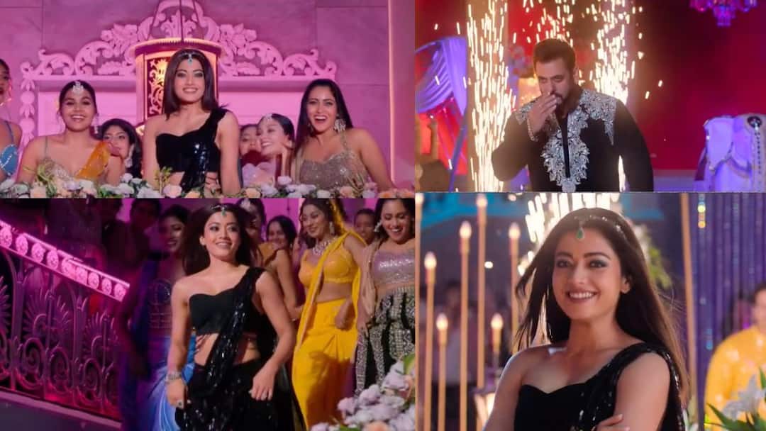 சல்மான் கான் உடன்  வைரல் ஆட்டத்திற்கு தயாரான ராஷ்மிகா மந்தனா..சிகந்தர் பட பாடல் அப்டேட்