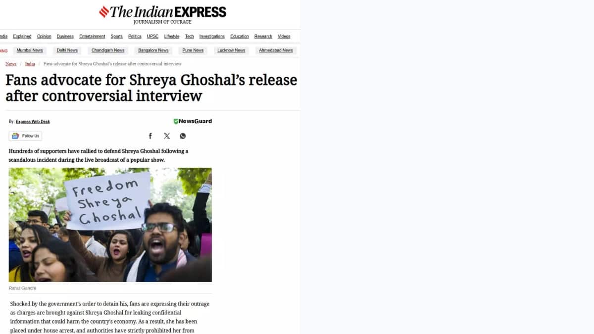 Big B, Shreya Ghoshal Detained? No, Fake News Articles Are Trying To Scam You