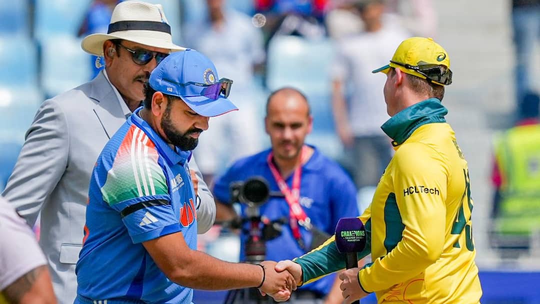 India Vs Australia Semifinal Champions Trophy ODI Toss Loss Streak Extends to 14 India's ODI Toss Drought Continues! 14 Consecutive Losses Since 2023 World Cup Final