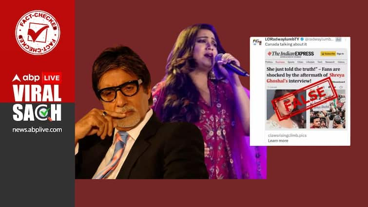 Big B, Shreya Ghoshal Detained? No, Fake News Articles Are Trying To Scam You