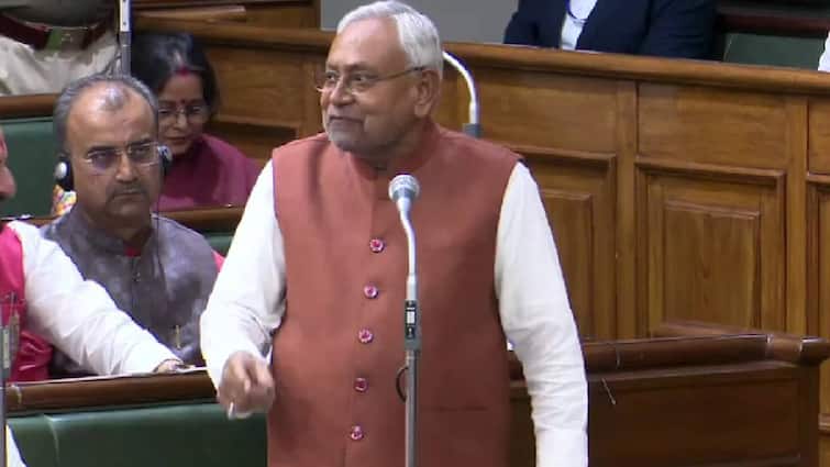 Bihar Budget Session: 'तुम लोग बच्चा हो', सदन में तेजस्वी यादव पर भड़के नीतीश कुमार, कहा- तुम्हारे पिता को हमने बनाया... Bihar Assembly Budget Session 2025 CM Nitish Kumar attack on opposition in assembly said on his government works ann Bihar Budget Session: 'तुम लोग बच्चा हो', सदन में तेजस्वी यादव पर भड़के नीतीश कुमार, कहा- तुम्हारे पिता को हमने बनाया...