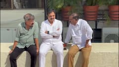 विधान भवनाच्या पायऱ्यांवर सुरेश धस, जयंत पाटील अन् जितेंद्र आव्हाडांमध्ये खलबतं; राजकीय वर्तुळात चर्चेला उधाण