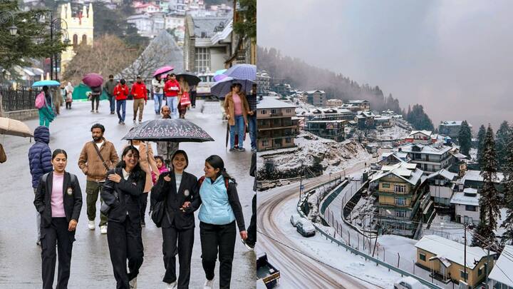 Himachal Weather: हिमाचल प्रदेश के चम्बा, कुल्लू और किन्नौर जिलों के कुछ स्थानों और ऊपरी इलाकों में हिमपात से प्रशासन की चिंता बढ़ गई है. भारत मौसम विज्ञान विभाग के स्थानीय केंद्र ने यह जानकारी दी.