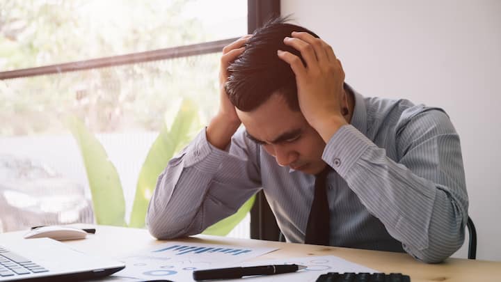 2. Manage Stress: Practicing mindfulness, yoga, meditation can regulate the stress hormones. According to studies, chronic stress can trigger cravings for unhealthy food. Hence, it's necessary to manage stress effectively to prevent stress related weight gain. (Image Source: Canva)